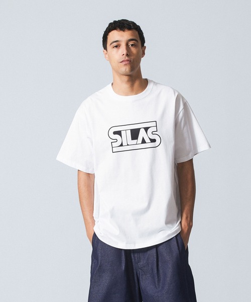 SILAS(サイラス)の「POLYSTYRENE S/S TEE(Tシャツ/カットソー・メンズ・アッシュ/ブラック/ホワイト/イエロー・M/L/XL)」の2枚目の写真