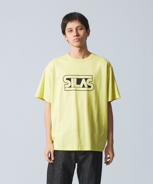 SILAS(サイラス)の「POLYSTYRENE S/S TEE(Tシャツ/カットソー・メンズ・アッシュ/ブラック/ホワイト/イエロー・M/L/XL)」の1枚目の写真