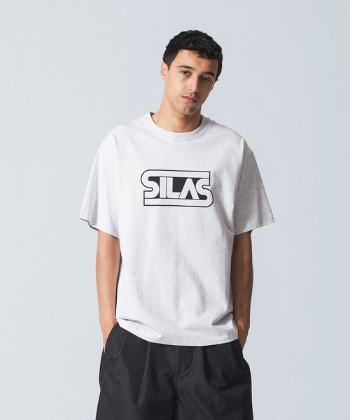 SILAS(サイラス)の「POLYSTYRENE S/S TEE(Tシャツ/カットソー・メンズ・アッシュ/ブラック/ホワイト/イエロー・M/L/XL)」の4枚目の写真
