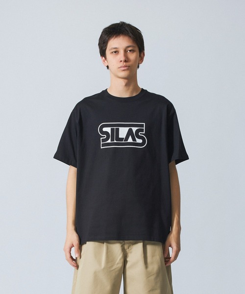 SILAS(サイラス)の「POLYSTYRENE S/S TEE(Tシャツ/カットソー・メンズ・アッシュ/ブラック/ホワイト/イエロー・M/L/XL)」の3枚目の写真