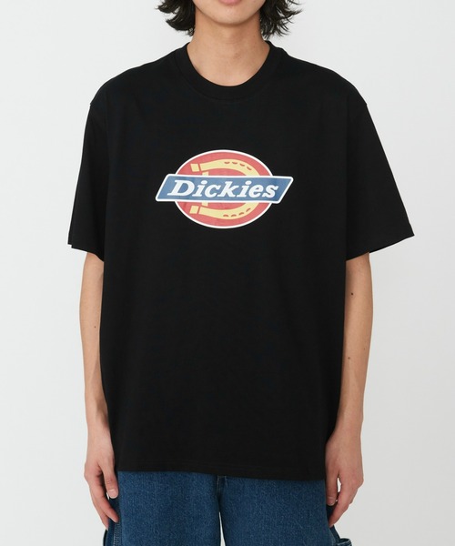 Dickies(ディッキーズ)の「Dickies/ディッキーズ ニューアイコンロゴTシャツ 半袖/フロントプロントTシャツ(Tシャツ/カットソー・メンズ・ホワイト/ブラック・X-LARGE/LARGE/SMALL/MEDIUM)」の5枚目の写真