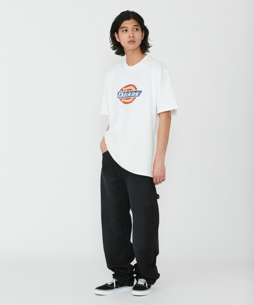 Dickies(ディッキーズ)の「Dickies/ディッキーズ ニューアイコンロゴTシャツ 半袖/フロントプロントTシャツ(Tシャツ/カットソー・メンズ・ホワイト/ブラック・X-LARGE/LARGE/SMALL/MEDIUM)」の16枚目の写真