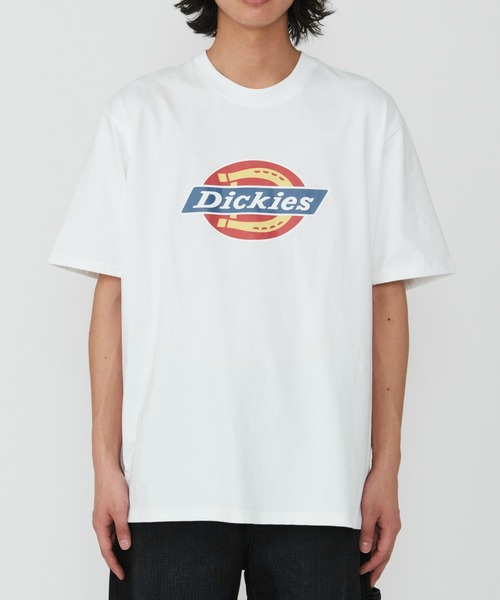 Dickies(ディッキーズ)の「Dickies/ディッキーズ ニューアイコンロゴTシャツ 半袖/フロントプロントTシャツ(Tシャツ/カットソー・メンズ・ホワイト/ブラック・X-LARGE/LARGE/SMALL/MEDIUM)」の10枚目の写真