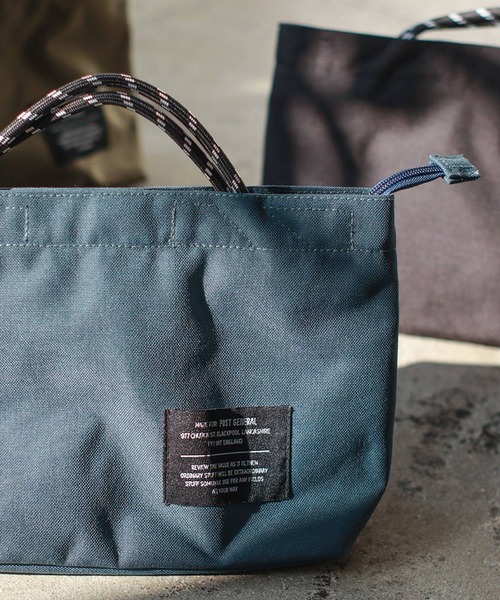 POST GENERAL（ポストジェネラル）の「POST GENERAL ポストジェネラル THE LUNCH COOLER TOTE ザ ランチクーラートート（トートバッグ・メンズ・グレー/ブラック/オリーブ/ネイビー・FREE）」の10枚目の写真