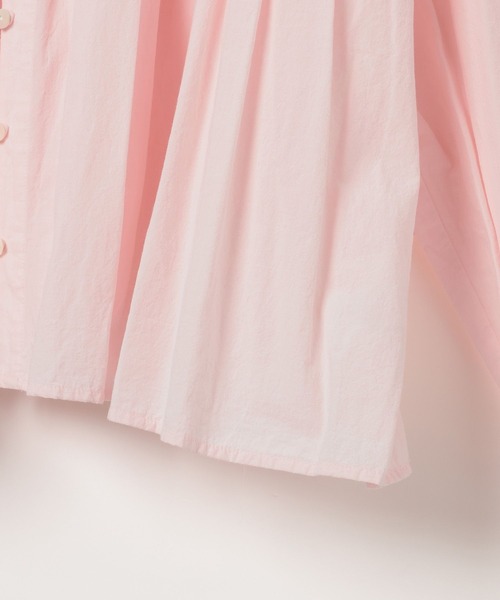 ORCIVAL（オーシバル）の「【ORCIVAL(オーシバル)】ギャザーロングスリーブブラウス（シャツ/ブラウス・レディース・ブラック/ピンク・FREE）」の7枚目の写真