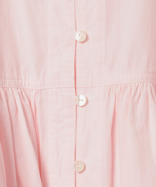 ORCIVAL（オーシバル）の「【ORCIVAL(オーシバル)】ギャザーロングスリーブブラウス（シャツ/ブラウス・レディース・ブラック/ピンク・FREE）」の9枚目の写真