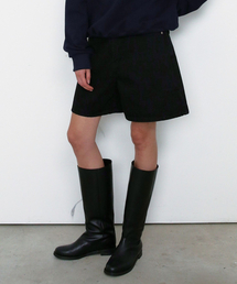 MUARMUS（ムアルムス）の「Urban Half Denim [Black]（デニムパンツ）」