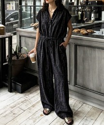 セール】3way layered jump suit（つなぎ/オールインワン）｜Katrin