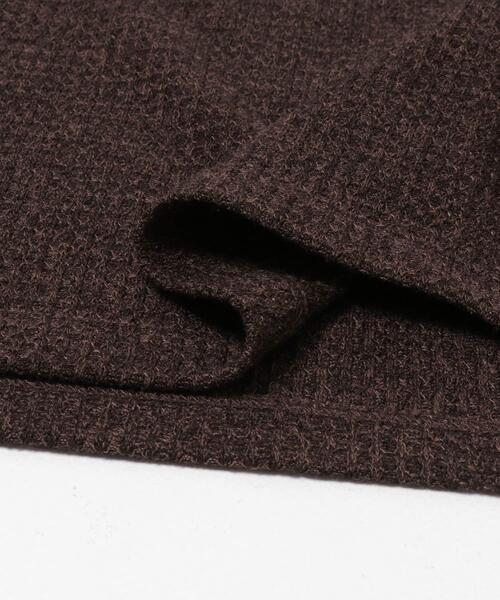 SENSE OF PLACE by URBAN RESEARCH（センスオブプレイスバイアーバンリサーチ）の「ソフトワッフルエクストラルーズTシャツ（Tシャツ/カットソー・メンズ・ベージュ/ブラウン/グレー・LARGE/MEDIUM）」の9枚目の写真