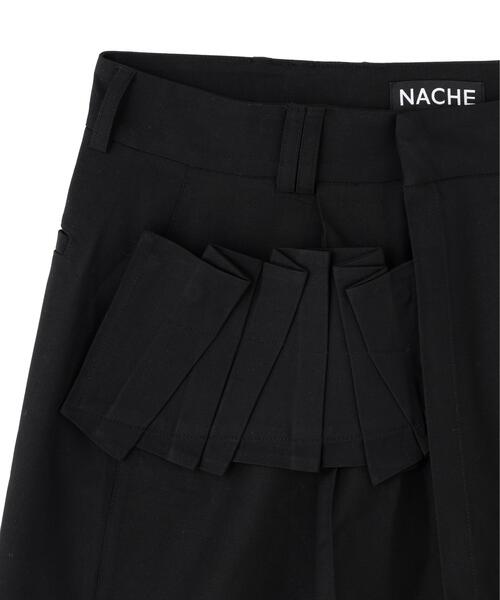 NACHE(ナチェ)の「NACHE/ナチェ/WRAP BERMUDA PANTS(スカート・レディース・ブラック・S/M)」の10枚目の写真