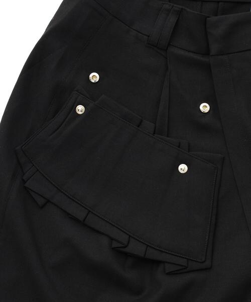 NACHE(ナチェ)の「NACHE/ナチェ/WRAP BERMUDA PANTS(スカート・レディース・ブラック・S/M)」の11枚目の写真