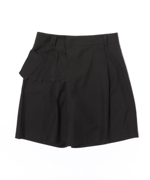 NACHE(ナチェ)の「NACHE/ナチェ/WRAP BERMUDA PANTS(スカート・レディース・ブラック・S/M)」の5枚目の写真