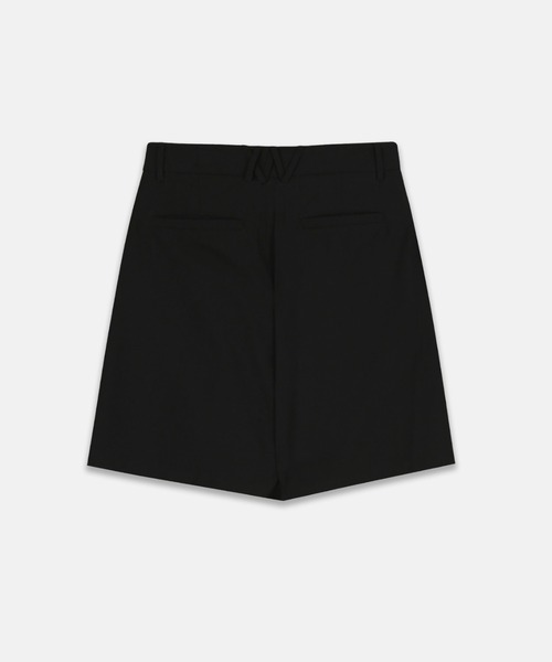 NACHE(ナチェ)の「NACHE/ナチェ/WRAP BERMUDA PANTS(スカート・レディース・ブラック・S/M)」の4枚目の写真