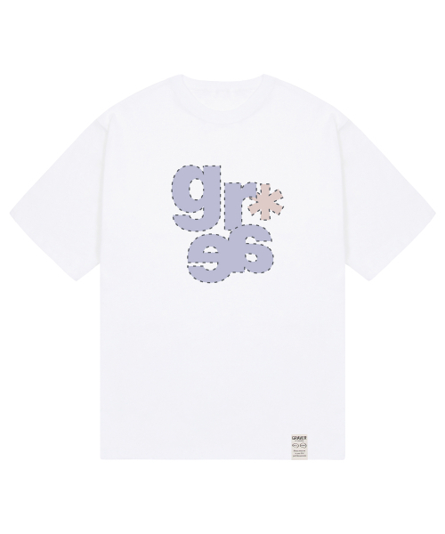 GRAVER（グレーバー）の「[ユニセックス]GRAE-S パステル半袖Tシャツ_3カラー（Tシャツ/カットソー・レディース・ブラック/チャコールグレー/ホワイト・LARGE/MEDIUM/SMALL）」の11枚目の写真