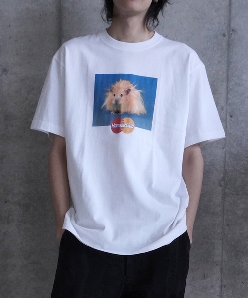 ハムスター倶楽部 ぬいぐるみ 大集合Tシャツスタイル Hamster club T-SHIRTS（Tシャツ/カットソー）｜AKISHIKA design（アキ