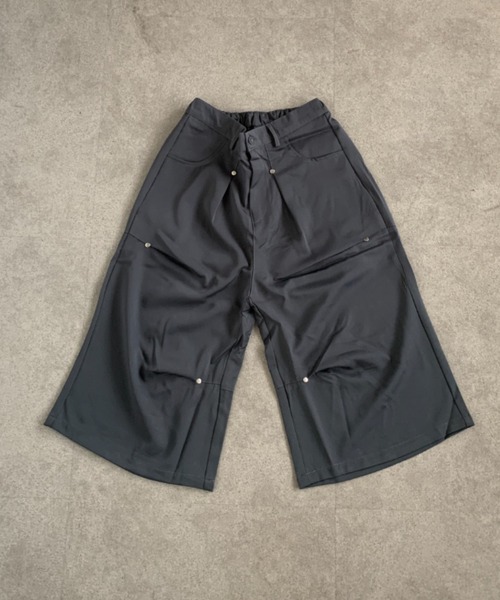 link lot（リンクロット）の「【バックゴム】リベットデザインクロップド変形スラックス（スラックス・メンズ・グレー/ブラック・L/M）」の11枚目の写真