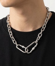 ARULE（アルール）の「A'GEM/9 × .kom 『ARULE/アルール』カラビナチェーンネックレス（ネックレス）」