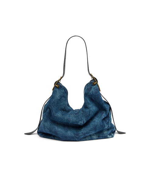 DIESEL(ディーゼル)の「ウィメンズ ホーボーバッグ D-LINE HOBO(ショルダーバッグ・レディース・インディゴブルー・UNI)」の5枚目の写真