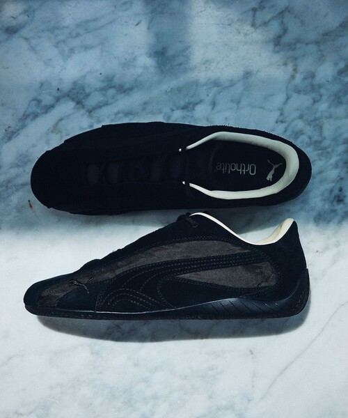 PUMA(プーマ)の「<PUMA × monkey time>スピードキャット プラス(スニーカー・メンズ・ブラック・23cm/23.5cm/24cm/24.5cm/25cm/25.5cm/26cm/26.5cm/27cm/27.5cm/28cm/28.5cm/29cm/30cm)」の4枚目の写真