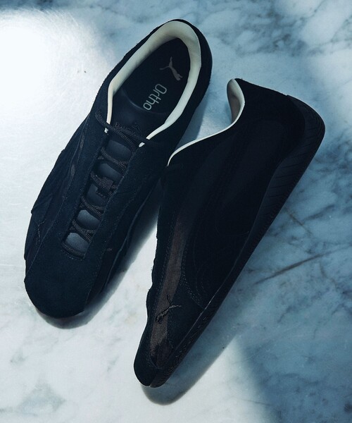 PUMA(プーマ)の「<PUMA × monkey time>スピードキャット プラス(スニーカー・メンズ・ブラック・23cm/23.5cm/24cm/24.5cm/25cm/25.5cm/26cm/26.5cm/27cm/27.5cm/28cm/28.5cm/29cm/30cm)」の5枚目の写真