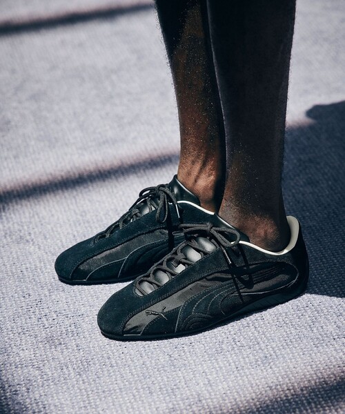 PUMA(プーマ)の「<PUMA × monkey time>スピードキャット プラス(スニーカー・メンズ・ブラック・23cm/23.5cm/24cm/24.5cm/25cm/25.5cm/26cm/26.5cm/27cm/27.5cm/28cm/28.5cm/29cm/30cm)」の6枚目の写真