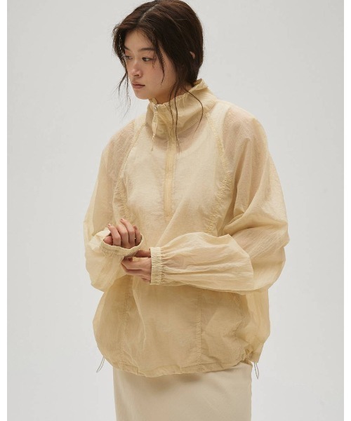 TODAYFUL（トゥデイフル）の「TODAYFUL Nylon Ripstop Blouson（その他アウター・レディース・ネイビー/ベージュ/ライトグリーン・38/36）」の10枚目の写真