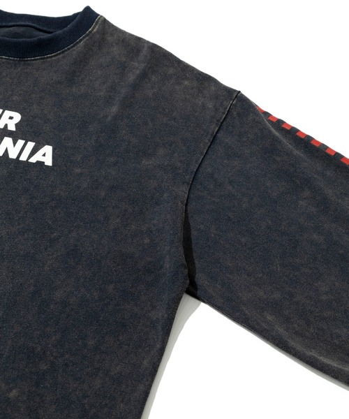 go slow caravan（ゴースローキャラバン）の「en haut/アン オート　ダイナー ロンTEE（ベスト・レディース・ネイビー/チャコールグレー/アイボリー・FREE）」の5枚目の写真