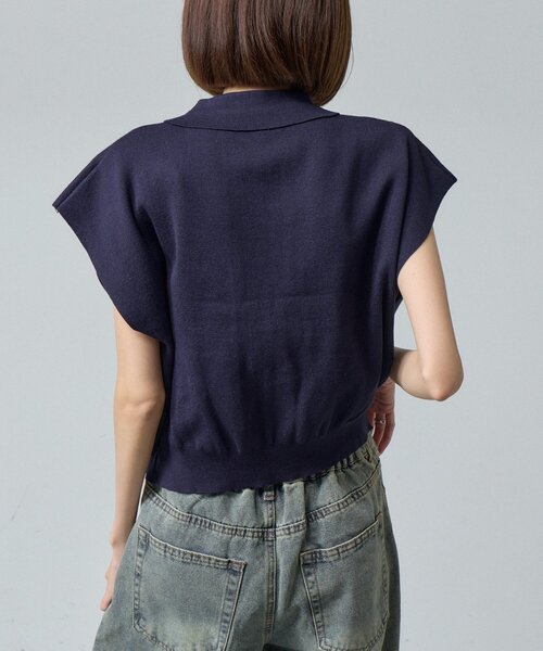 goocy（グーシー）の「ビッグポケットWジップカーディガン（カーディガン/ボレロ・レディース・ネイビー/グレー/レッド・FREE）」の19枚目の写真