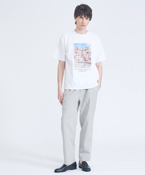 ABAHOUSE GRAY(アバハウスグレイ)の「【ストレッチ/洗える】1タック イージー ワイドテーパードパンツ(その他パンツ・メンズ・ダークネイビー/ブラック/ブラウン/グレイッシュベージュ・48/46/50)」の17枚目の写真