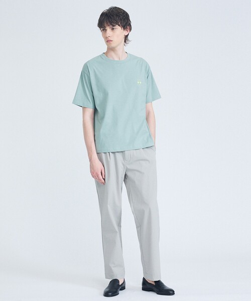 ABAHOUSE GRAY(アバハウスグレイ)の「【ストレッチ/洗える】1タック イージー ワイドテーパードパンツ(その他パンツ・メンズ・ダークネイビー/ブラック/ブラウン/グレイッシュベージュ・48/46/50)」の18枚目の写真