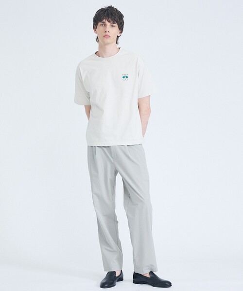 ABAHOUSE GRAY(アバハウスグレイ)の「【ストレッチ/洗える】1タック イージー ワイドテーパードパンツ(その他パンツ・メンズ・ダークネイビー/ブラック/ブラウン/グレイッシュベージュ・48/46/50)」の19枚目の写真