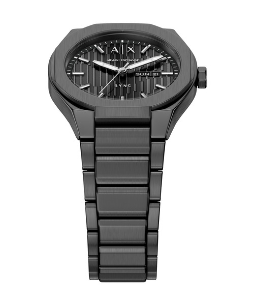 ARMANI EXCHANGE(アルマーニエクスチェンジ)の「アルマーニ・エクスチェンジ 腕時計 メンズ アナログ ステンレス AX4300(アナログ腕時計・メンズ・チャコールグレー・FREE)」の7枚目の写真