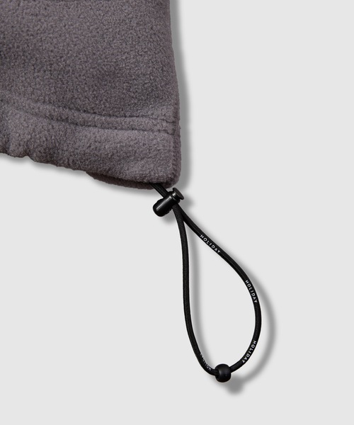 HOLIDAY（ホリデイ）の「CLASSIC FLEECE ANORAK DRESS クラシックフリースアノラックドレス（その他アウター・レディース・グレー/ブラック・ONE SIZE）」の20枚目の写真