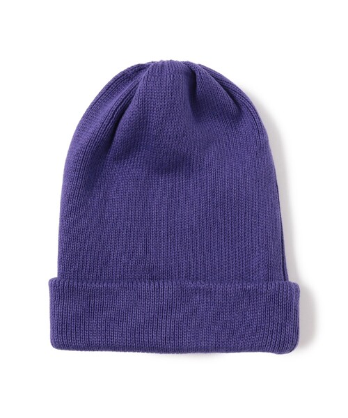 BEAMS BOY（ビームスボーイ）の「organicsta / 2ロール ビーニー（ハット・レディース・レッド系その他5/パープル系その他5・ONE SIZE）」の4枚目の写真