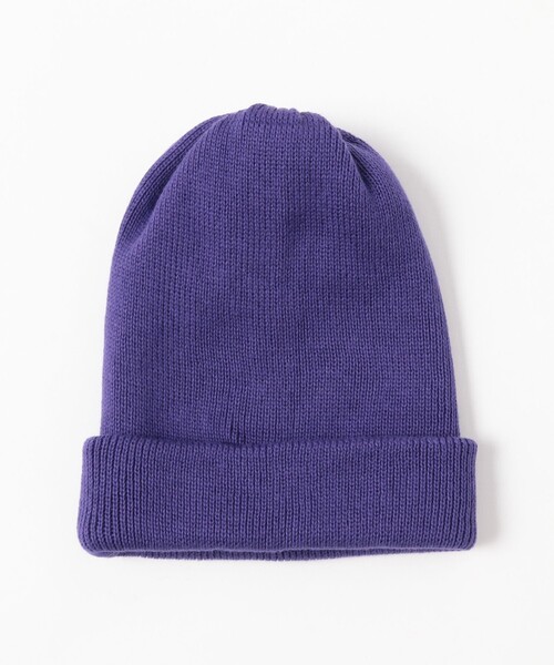 BEAMS BOY（ビームスボーイ）の「organicsta / 2ロール ビーニー（ハット・レディース・レッド系その他5/パープル系その他5・ONE SIZE）」の5枚目の写真