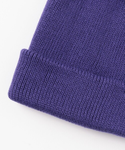 BEAMS BOY（ビームスボーイ）の「organicsta / 2ロール ビーニー（ハット・レディース・レッド系その他5/パープル系その他5・ONE SIZE）」の6枚目の写真