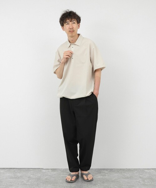 NANGA(ナンガ)の「《セットアップ対応》【NANGA】DotAir コンフィーポロシャツ 通気速乾 26SS(ポロシャツ・メンズ・ネイビー/アイボリー/ブラック・M/L)」の11枚目の写真
