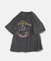 Diamond Layla（ダイアモンドレイラ）の「[Machine Wash] KKAHO HAENYEO Short Sleeve T-shirt T104 Charcoal（Tシャツ/カットソー）」