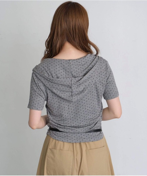 tiptop（ティップトップ）の「アソートヘンリー半袖パーカー（Tシャツ/カットソー・レディース・グレー系その他2/グレー系その他・FREE）」の17枚目の写真