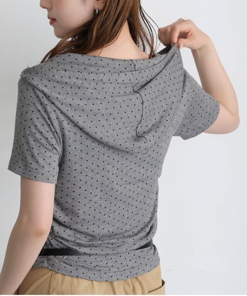tiptop（ティップトップ）の「アソートヘンリー半袖パーカー（Tシャツ/カットソー・レディース・グレー系その他2/グレー系その他・FREE）」の18枚目の写真