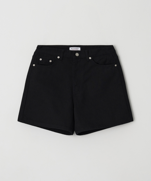 BUTTON UP(ボタンアップ)の「デイリーコットンショートパンツ(2カラー)(その他パンツ・レディース・アイボリー/ブラック・SMALL/MEDIUM/LARGE)」の5枚目の写真