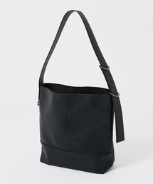 RAGEBLUE | Synthetic Leather D-Ring Shoulder Tote Bag/シンセティックレザーDリングショルダートートバッグ(ショルダーバッグ)