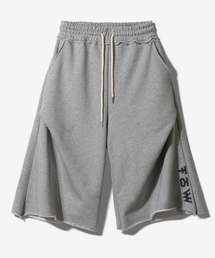 FANSHOW（ファンショー）の「LOGO GEOMETRY 3/4 SWEAT PANTS - MELANGE（その他パンツ）」