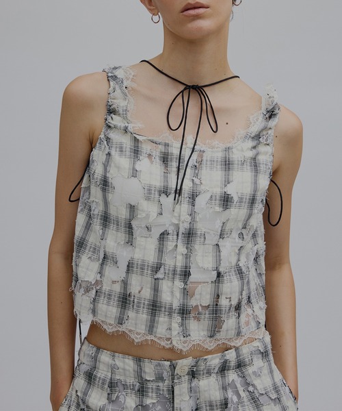 MEDI 2WAY MIA PUCHI N/SL BLOUSE（シャツ/ブラウス）｜Ameri（アメリ