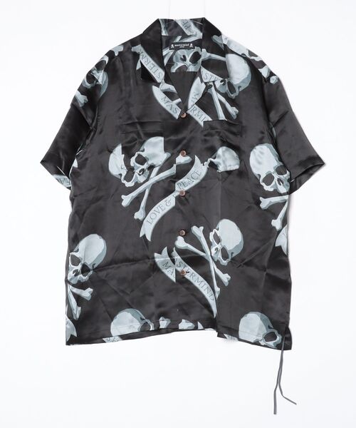 mastermind JAPAN(マスターマインド)の「TROPICAL SKULL SS SHIRT(シャツ/ブラウス・メンズ・ブラック系その他・XL)」の1枚目の写真