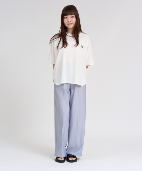 meeny miny(ミーニーマイニー)の「【接触冷感/吸汗/速乾/洗濯機洗い可】【伸洗シリーズ】スーパーもちのびeasyパンツ(その他パンツ・レディース・チャコールグレー/ブラック/ブルーグレー/グレー・LARGE/MEDIUM/SMALL)」の21枚目の写真