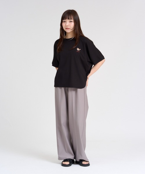 meeny miny(ミーニーマイニー)の「【接触冷感/吸汗/速乾/洗濯機洗い可】【伸洗シリーズ】スーパーもちのびeasyパンツ(その他パンツ・レディース・チャコールグレー/ブラック/ブルーグレー/グレー・LARGE/MEDIUM/SMALL)」の8枚目の写真