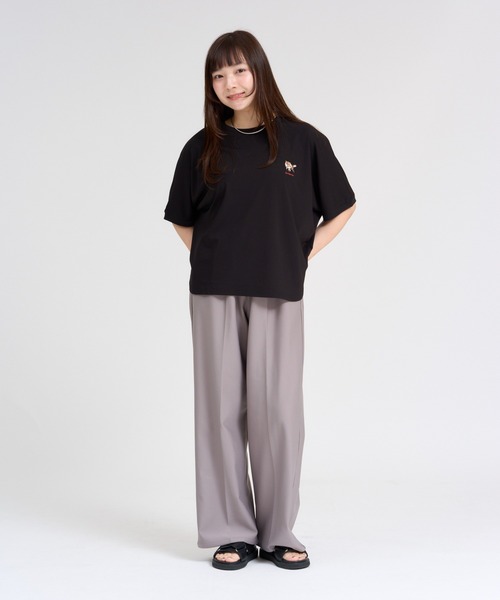 meeny miny(ミーニーマイニー)の「【接触冷感/吸汗/速乾/洗濯機洗い可】【伸洗シリーズ】スーパーもちのびeasyパンツ(その他パンツ・レディース・チャコールグレー/ブラック/ブルーグレー/グレー・LARGE/MEDIUM/SMALL)」の9枚目の写真