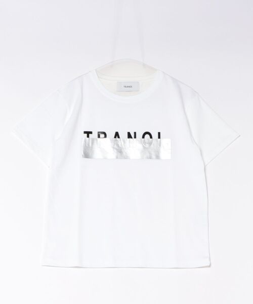 Jines(ジネス)の「【TRANOI】プリントTシャツ(Tシャツ/カットソー・レディース・ホワイト・38)」の8枚目の写真