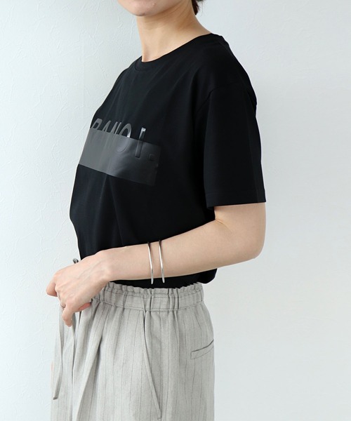 Jines(ジネス)の「【TRANOI】プリントTシャツ(Tシャツ/カットソー・レディース・ホワイト・38)」の20枚目の写真